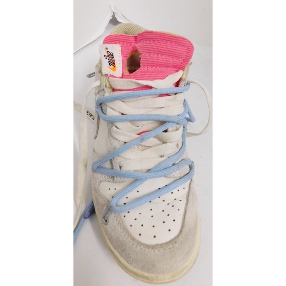 Nike Off-White x Dunk Low \'Lot 38 of 50\' DJ0950-113 Shoes Size 7.5 main image 6